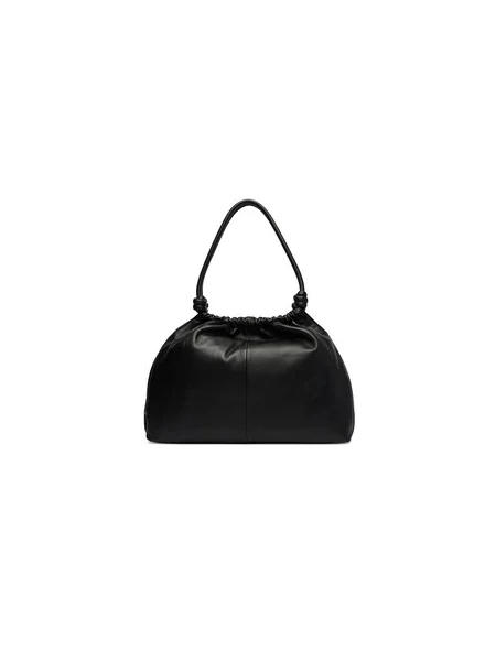 Táska Tommy Hilfiger Th Soft Leather Hobo fekete