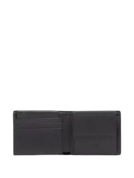 Portofel Piquadro cu autograf negru