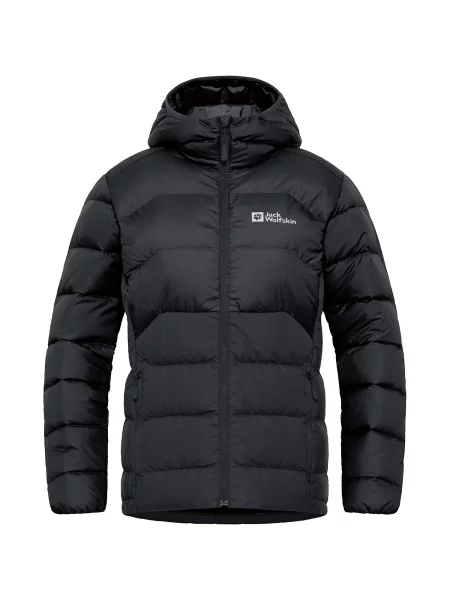 Kurtka puchowa Jack Wolfskin Ather Down Hoody czarna
