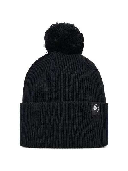 Zimná čiapka BUFF Knitted Renvi black čierna