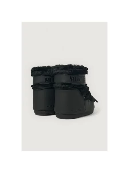 Moon Boot śniegowce MB ICON LOW FAUX FUR czarny