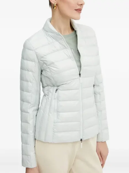 Geacă Armani Exchange cu glugă albastru