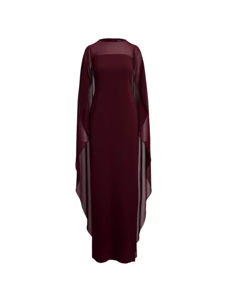 Rochie maxi Lauren Ralph Lauren roșu