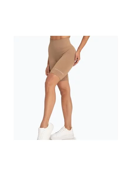 Байкерські тренувальні шорти Gym Glamour Push Up nougat