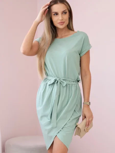 Sukienka Kesi garniturowa khaki