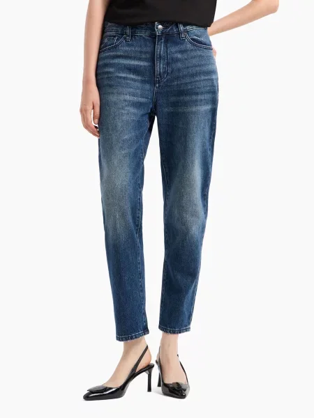 Бойфренди Armani Exchange синій