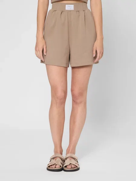 Шорти PRPY бавовна/еластан коричневий