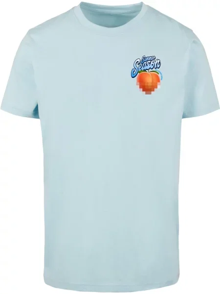 Mister Tee Majica It's The Season / pastelno / oranžna modra