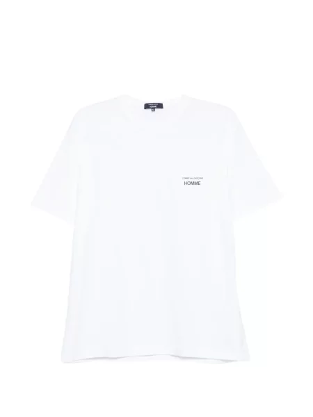 Tricou Comme Des Garcons Homme Plus cu imagine alb