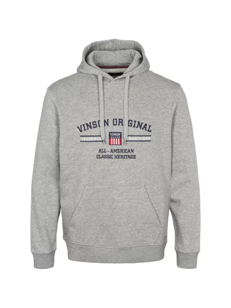 VINSON Pulover VMMortimer amestecat gri