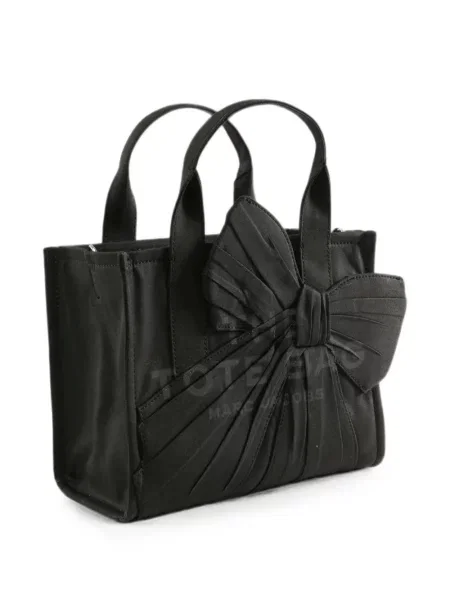 Geantă shopper Marc Jacobs cu funde negru