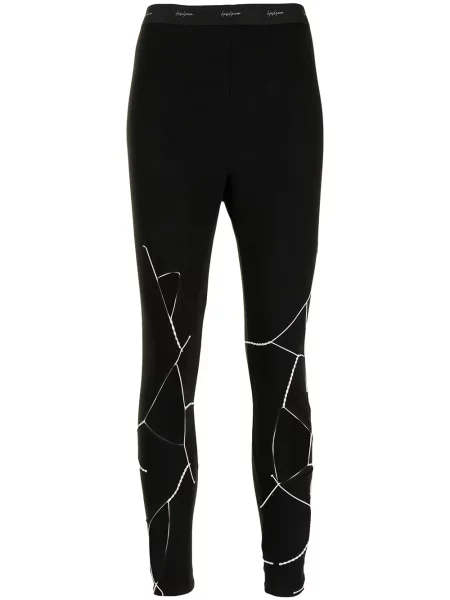 Talia legginsy Yohji Yamamoto czarne