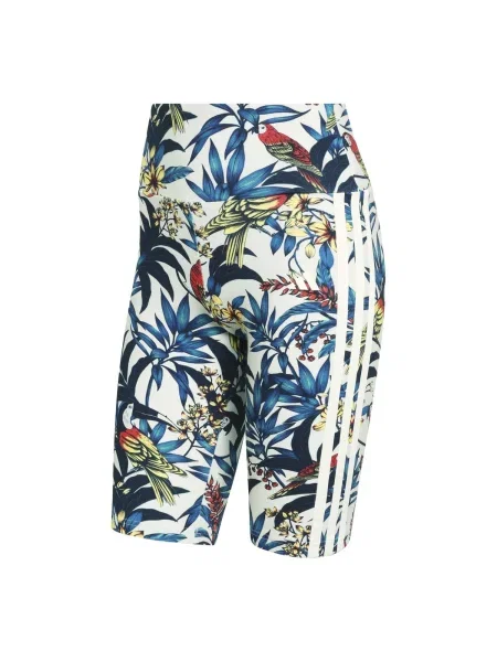 ADIDAS SPORTSWEAR Športne hlače Adidas x Farm Rio temno modra / rumena / siva bela