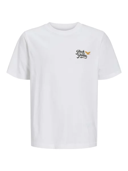 Jack & Jones Junior Tricou JJLEGEND galben miere / negru alb