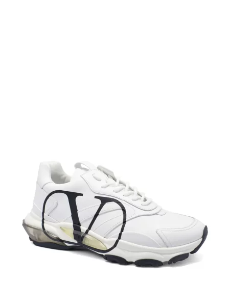 Bőr sneaker Valentino Garavani autogrammal fehér