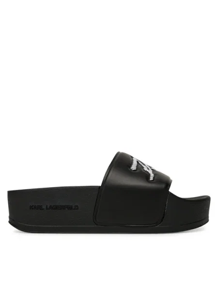 Чехли Karl Lagerfeld KONDO MAXI с платформа черно