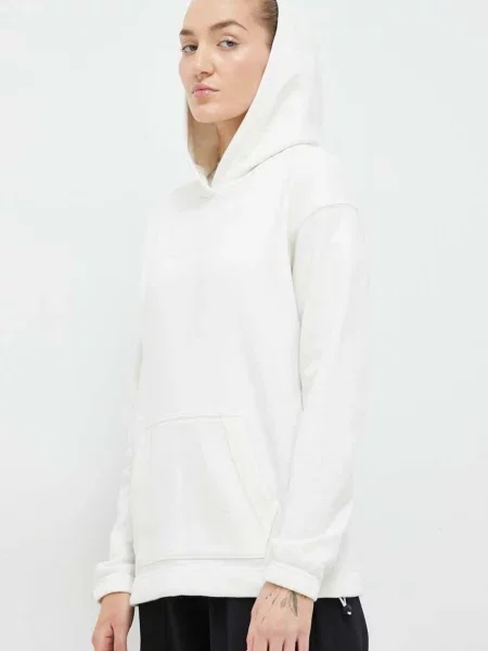 Bluza z kapturem Calvin Klein Performance biała