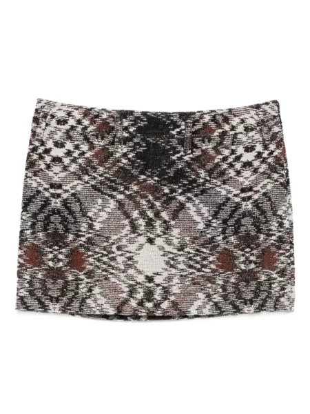 Jacquard mini szoknya Missoni barna