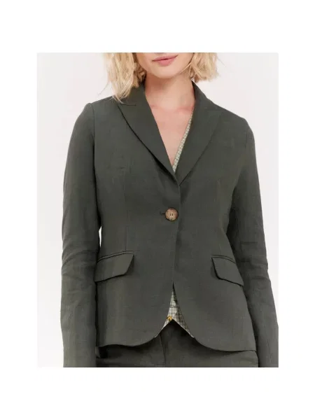 Marynarka Ines De La Fressange Paris zielona