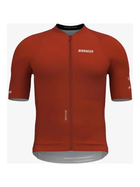 Koszulka rowerowa Bioracer Icon Impulse krótki rękaw L czerwona