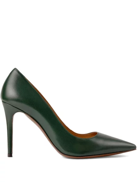 Pantofi cu toc Ralph Lauren Collection verde
