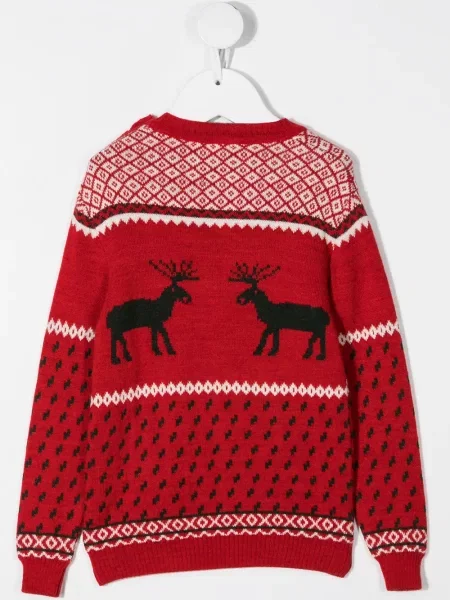 Sweter dziecięcy Siola czerwony