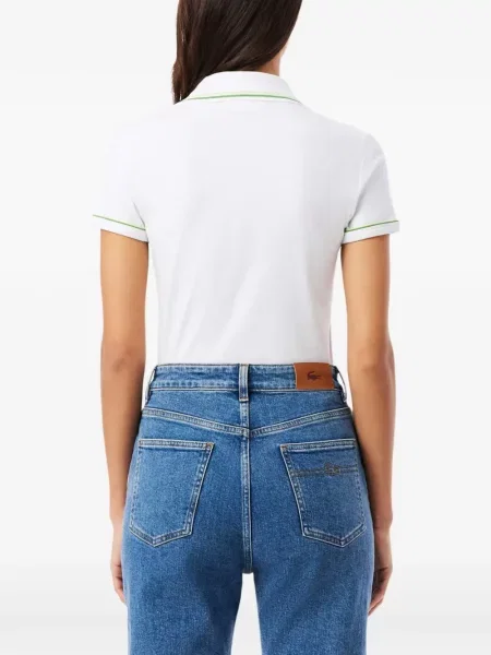 Koszulka polo Lacoste biała