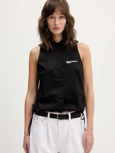 Karl Lagerfeld Jeans koszula czarna