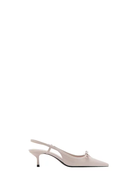 MANGO Pumps SUSA kitt alb