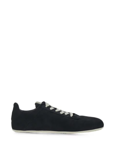 Matlasat sneakerși Rick Owens cu șireturi din dantelă negru