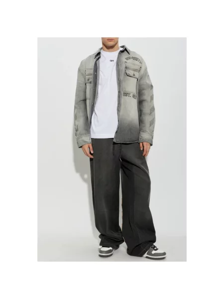 Koszulka Off-white z nadrukiem biała