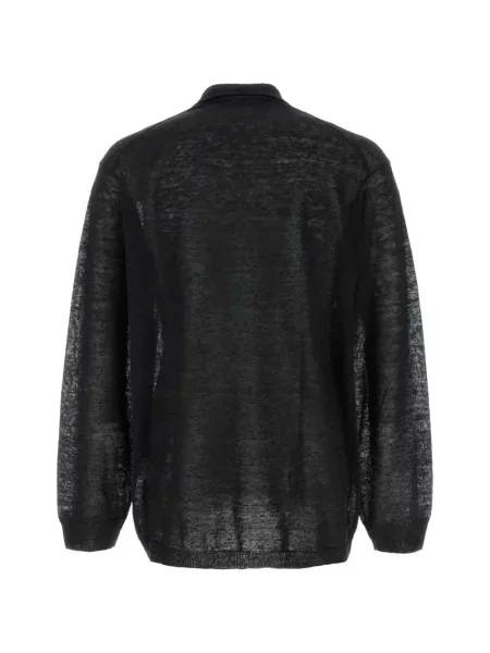 Lung tricou polo Y's negru