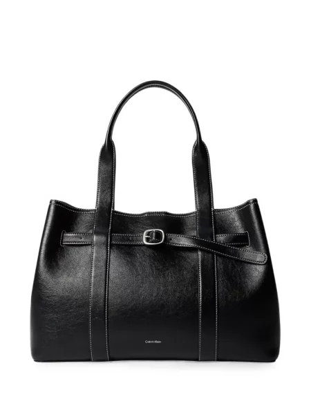 Geantă Calvin Klein cu cataramă negru
