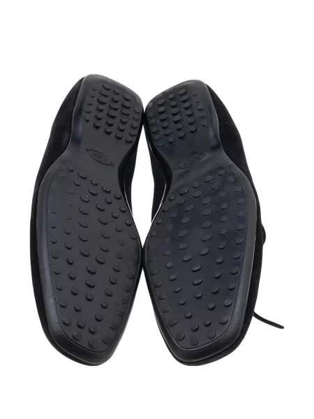 Pantofi loafer Tod's cu funde negru