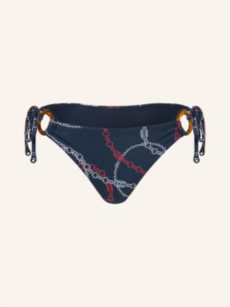 Tommy Hilfiger Trójkątne Figi Bikini blau białe
