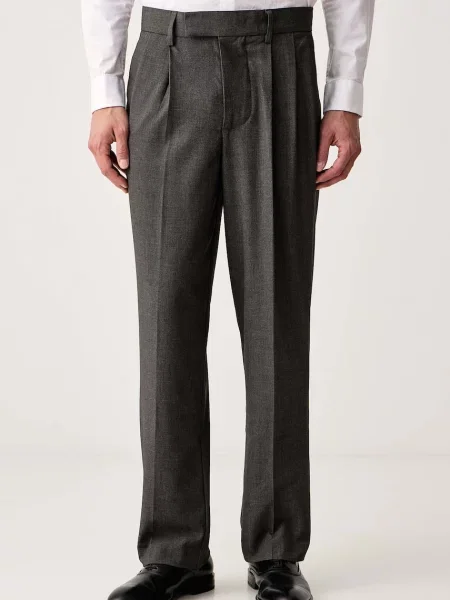 Lindbergh pantaloni de costum pentru bărbați gri