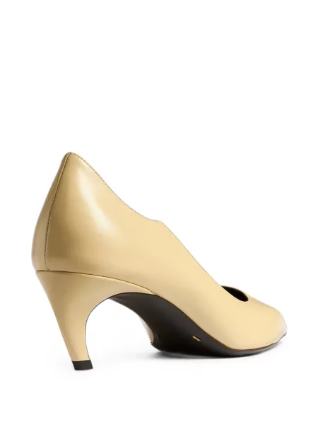 Pantofi cu toc Khaite galben