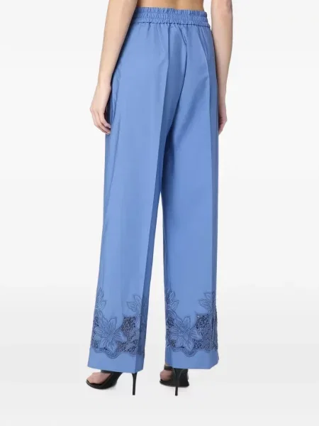 Pantaloni P.a.r.o.s.h. din poplin albastru