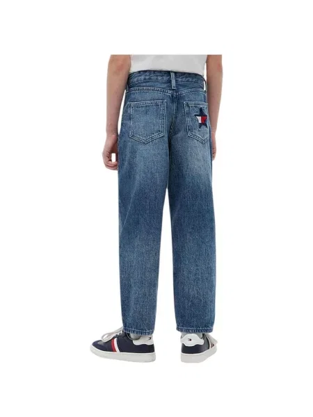 Džínsy Tommy Hilfiger modrá