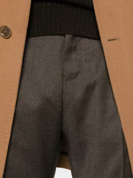 Pantaloni Pt Torino de lână maro