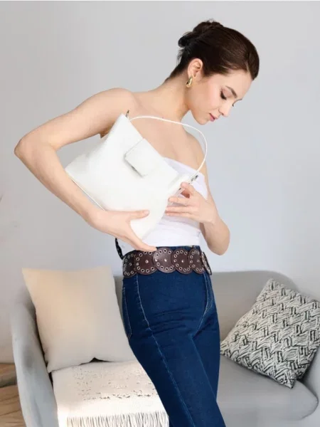 Сумка-тоут білий