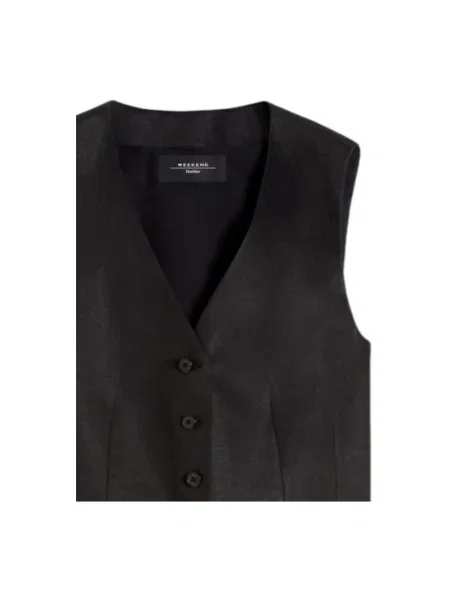 Weekend Max Mara Kamizelka garniturowa Pace czarny