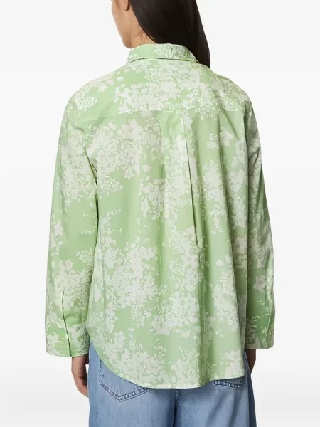 Cămașă Marc O'polo cu model floral cu imagine verde