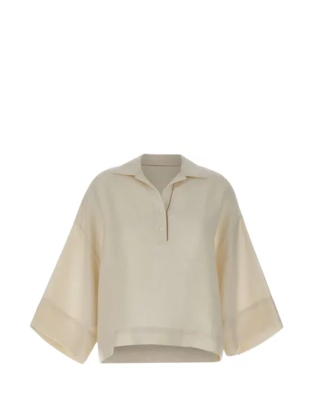 Koszulka polo Eleventy z dekoltem w serek