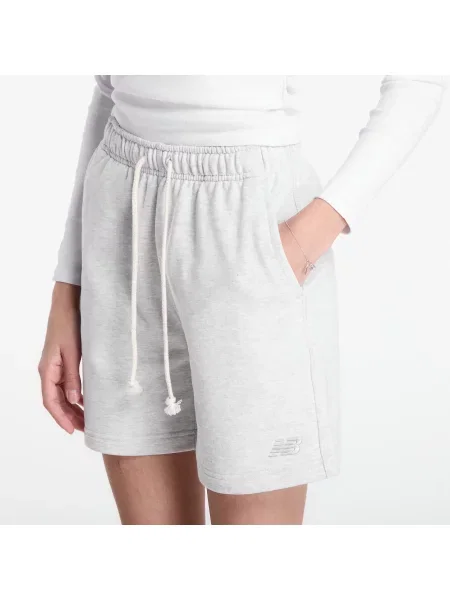 Къси панталони New Balance Athletics French Terry Jogger Ash Heather XXL