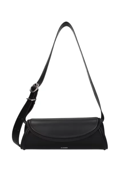 Body Jil Sander din piele negru