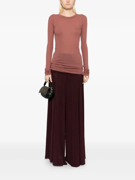 Top Rick Owens tricotate roșu