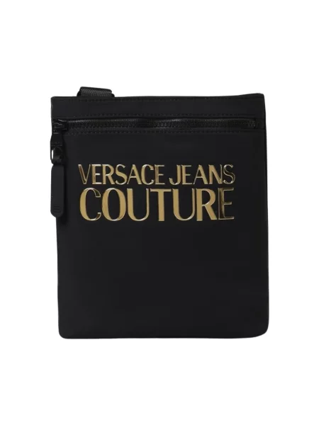 Torba na ramię Versace Jeans Couture czarna