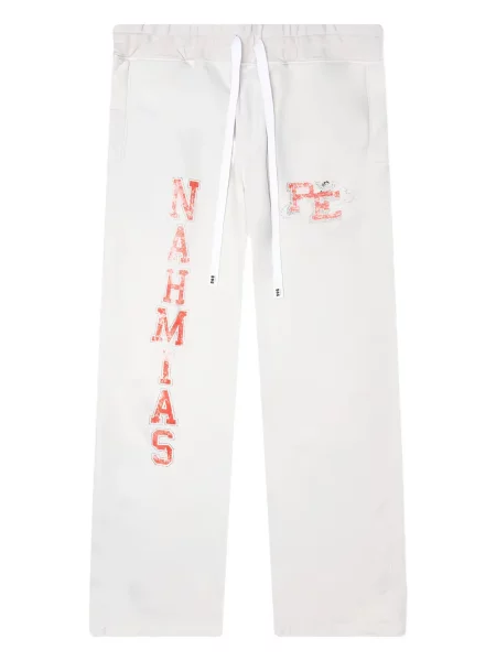 Pantaloni Nahmias alb