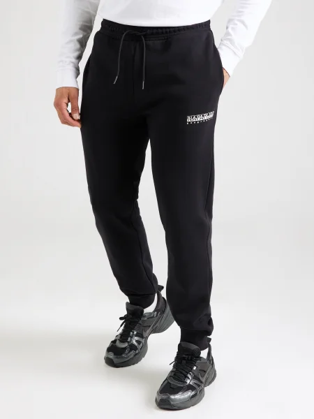 NAPAPIJRI Pantaloni M-GORI negru alb